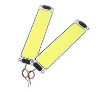 CALLARON 2 Piezas Luces De Techo Luces Led Para Caravanas Luz Intermitente Del Coche Coche Accesorio Coche Luces De Llevadas Coche Cúpula De Luz Led Dirigió Luz De Techo Metal