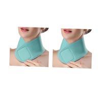 CALLARON 2 Piezas Máscara De Cuello Hidratante Envoltura De Spa Para El Cuello Envoltura De Gel Para El Hidratante Para El a Para El Cuidado Del Azul
