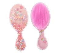 CALLARON 2 Piezas Peine Para Cepillo De Pelo Para Pequeños Cepillo De Pelo De Princesa Para Pequeños Cepillo De Pelo Rizado Cepillo De Sirena Rosa Peinar Los