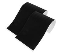 CALLARON 2 Piezas Sola protector zapatillas único almohadillas parches apretones empuñaduras antideslizantes para zapatos almohadilla antideslizante para zapatos DE POLIVINILO Negro