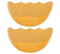 CALLARON 2 Piezas Tabla de Raspar Madera y Tabla de Masaje para Maderoterapia Bordes Lisos, Diseño Práctico y Portátil, Adecuado para Cuidado Corporal y Relajación en Casa