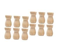 CALLARON 2 Series Botella De Aceite Esencial Básico Difusores Para Aceites Esenciales Colgante Difusor De Aceite Para Coche Colgante De Botella De Perfume Madera 6 Piezas*2