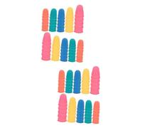 CALLARON 2 Series De Dedos Antideslizantes Almohadillas Medianas Para Pulgares Calientes Agarre Para Recoger Y Clasificar Tapa Protectora Para Las Puntas De Los 50 piezas*2