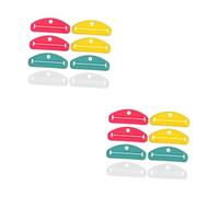 CALLARON 2 Series Exprimidor De Pasta De Con Forma Diaria Dispensador De Pasta De Herramienta Para Exprimir Pasta De Para Exprimidor De Pasta De 8 piezas