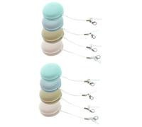 CALLARON 2 Series Limpiador De Pantalla Limpiador De Gafas Monitor De Llave De Pantalla Limpiadoras De Pantalla Lentes Electrónico Gel De Sílice 4 Piezas*2