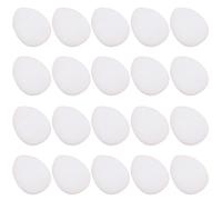 CALLARON 20 Piezas Mini Esponja de Maquillaje para Polvos Faciales, Borla de Belleza de Tela Hidrófila, Color Claro, Correa, para Aplicación en Zona T, Uso On-the-go