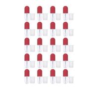 CALLARON 20 Tubos Vacíos para Brillo de Labios de 4,5 Ml, Rellenable Plástico, Envases Recargables Ideales para Amigas y Principiantes en Belleza