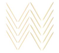 CALLARON 200 Palitos de Madera para Pintar Rayado Bolígrafos de Doble Punta 6.0x14 Cm Punta Aguda y Redonda Herramientas Profesionales para Rascar en Manualidades y Arte Creativo