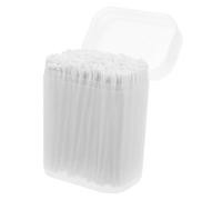 CALLARON 200piezas Bastoncillos De Algodón Para Bebés Con Doble Punta Multifuncción Para Cuidado Infantil Maquillaje y Limpieza Precisa Diseño Seguro y Cómodo Color Blanco