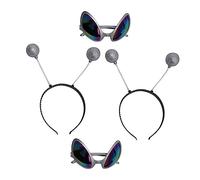 CALLARON 2juegos Gafas Diadema de Extraterrestre Gafas de Sol Divertidas para Fiesta Accesorio Cabello de Diadema de Alien para Decoración