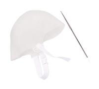 CALLARON 2juegos Gorros De Silicona Para Mechas Reutilizables Con Agujas De Metal Cómodos y Portátiles Para Teñir Cabello Casa o Salón De Unidades