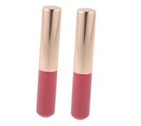 CALLARON 2piezas Aplicadores De Bálsamo Labial y Lápiz Labial Brocha De Maquillaje De Silicona Práctica y Duradera