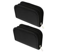 CALLARON 2piezas Bolsa De Almacenamiento Práctica Pouch De Viaje Conveniente Para Glucómetros y Cosméticos