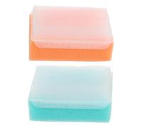 CALLARON 2piezas Cepillo De Baño Esponja Suave Cepillo Masajeador Para Cabelludo Peine Desenredante Para Costra Láctea Para Baño y Champú