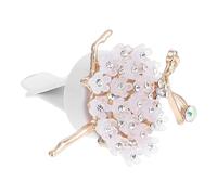 CALLARON 2piezas Difusor De Perfume Para Coche Clip De Ventilación Ballerina Aromaterapia Chic Para Decoración Interior De Automóvil Para San Valentín y Cumpleaños