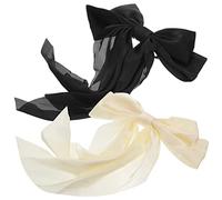 CALLARON 2piezas Horquillas De Lazo Grande Cabello Pinzas De Resorte Accesorios Para Mujeres y Adolescentes Para Fiesta o Fiesta