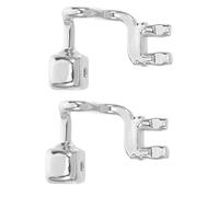 CALLARON 2piezas Kit De Reemplazo De Almohadillas Nasales Soporte Metálico Ajustable Para Gafas