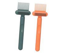 CALLARON 2piezas Limpiador Cepillos Pelo Peine Removedor Pelo Rastrillo Limpieza Cabello Diario