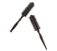 CALLARON 2piezas Peines Cilíndricos Desenredantes Cepillo De Cerdas Jabali Peine De Barbería