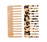 CALLARON 2piezas Peines De Peluquería Peine Portátil Para Masaje Del Cabelludo Alisador De Cabello Herramientas De Peluquería