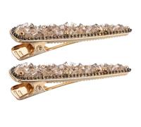 CALLARON 2Piezas Rhinestone Hair Clips For Women Sparkly Hair Accessories For Teens Durable And For Various Hairstyles