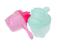 CALLARON 2piezas Taza De Champú Dibujos Animados Para Enjuagadora Cascada Tazas De Champú Para Baño Infantil Cuidado Del Cabello De Bebés