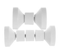 CALLARON 2piezas Topes de Cabecera Ajustables con Almohadilla Eva Antirruido para Cama Fijador Antivibración para Muebles Armarios y Estantes Unidades Mediano y Extragrande