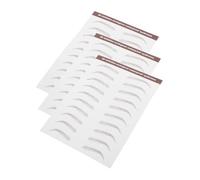 CALLARON 3 Hojas Pegatinas de Cejas Simulación Cejas Postizas Autoadhesivas Impermeables Efecto de Pelo para Maquillaje Naturales