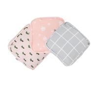 CALLARON 3 Pcs Bolsas de Almacenamiento para Compresas Menstruales Lavables y Reutilizables, Bolsas de Viaje Portátiles Capacidad para 7-10 Toallas, Adecuado para Uso Diario