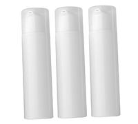 CALLARON 3 Piezas Botellas de Vacío PP Recipientes para Dispensar Emulsiones Botellas de Viaje para Cosméticos y Aceites Esenciales