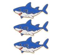 CALLARON 3 Piezas Broche de Tiburón Diseño de Criaturas Marinas de Dibujos Animados de Joyería de Seres Marinos para Fiestas Bodas Accesorio de Moda para Ropa