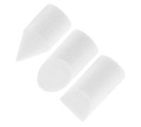 CALLARON 3 Piezas Cabezales de Esponja para Dibujo Blanco, Mezcla Precisa y Difuminado Fino, Accesorios Ideales para Bocetos y Estudiantes de Arte