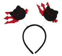 CALLARON 3 Piezas Diadema De Gato Malvado Para Halloween Diademas De Gato Negras Para Disfraces De Fiesta Para Mujeres