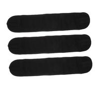 CALLARON 3 Piezas Diademas para Yoga y Spa Diademas de Lavado Facial para Mujer Deportivas Pinzas para Ejercicio y Gimnasio Color Negro Material