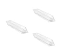 CALLARON 3 Piezas Varita de Cristal de Natural con Hexagonal Curativa para Decoración y Energía
