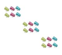 CALLARON 3 Series Caja De Cepillo De Dientes Accesorios De Baño Soportes para Cepillos De Dientes De Succión Tapa Protectora del Cepillo De Dientes Cubrir Color 6 Piezas X 3