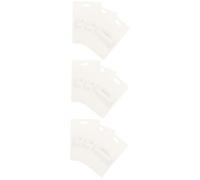 CALLARON 3 Series Titular De La Tarjeta De Espacios En Reemplazo Tarjetas De Notas En De Colores Tarjetas En Stock De Tarjeta Blanca El Plastico 3 Piezas*3
