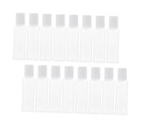 CALLARON 30 Botellas Pequeñas Vacías Multifunción de Plástico Pp, Ligeras Prueba de Fugas, Accesorio de Viaje Adecuado para Soluciones de Cuidado de Lentes de Contacto