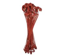 CALLARON 30 Ganchos para Macetas Colgantes Rojos, Soporte para Plantas de Clorofito, Ganchos de Alta Resistencia para Colgar Macetas Pequeñas, Accesorios para Jardinería Interior y