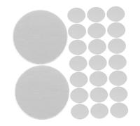 CALLARON 300 Piezas Película De Sellado Cosmético Sello De Tapa Sellador De Tarros Tapas De Sellado Selladores De Botellas Para Viajes Disco De Sellado Papel De Aluminio Silver
