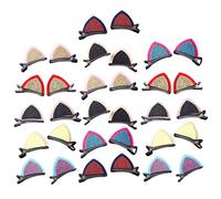 CALLARON 32 Piezas Pinzas Pelo Orejas de Gato Accesorios Cabello para Niña Adornos Pelo para Mujer Decoración para Fiesta Horquillas de Cabello Color Aleatorio