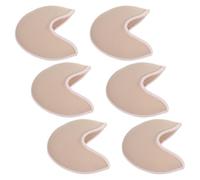 CALLARON 3pares Almohadillas para Dedos de Ballet Protectoras Antideslizantes de Punta con Cojín Suave y Transpirable para Niñas y Mujeres Cubierta para Delante