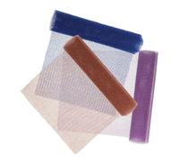 CALLARON 3piezas Baño Exfoliante Africana Larga Esponja de Ducha para Cuerpo Espalda Suavizante de Piel para Uso Diario