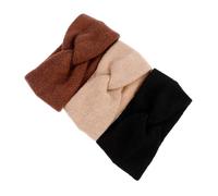 CALLARON 3piezas Diademas Anchas De Algodón Para Mujer Colores y Calentadores De Orejas Accesorios De Moda Para Actividades Al Aire