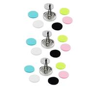 CALLARON 3piezas Difusor De Para Coche Con Clip De Ventilación Ambientador De Perfume Con Recargas De Diseño Elegante y Resistente Para Crear Una Atmósfera Agradable Vehículos Oficina y