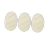 CALLARON 3piezas Esponja Luffa Para Ducha Discos Exfoliantes Almohadillas De Lufa Corporal Discos Limpiadores Para
