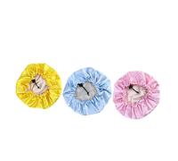 CALLARON 3piezas Gorro de Dormir Seda Cordón Ajustable Incluye Gorros Elásticos de Satén para Proteger el Cabello para Dormir o Viajar