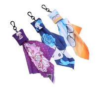 CALLARON 3piezas Llavero Para Gafas Limpiador De Pantallas Kit De Limpieza De Gafas De Sol Para Lentes y De Sol Coche o Bolso