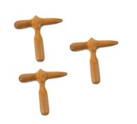 CALLARON 3piezas Masajeador De Madera Natural Para Pies y Cuerpo Herramienta Manual De Acupresión Para Relajación y Salones De