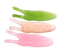 CALLARON 3piezas Masajeadores De Resina Raspadores Herramientas De Masaje Ecológicas Fáciles De Sostener y